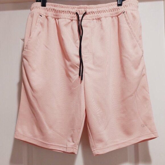 Men's Leg3nd Pink Shorts with draw string Sz L - Picture 1 of 2
